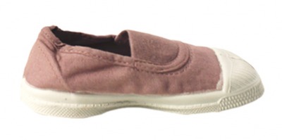 Tennis Elastique Rose Poudre S11 - bensimon shoes 